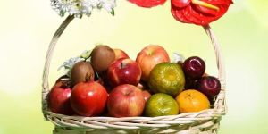 Tasty Mixed Fruits Gift Basket
