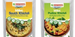 Pre-soaked Millets Breakfast Combo South Khichdi + Pudina Khichdi