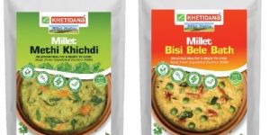 Unpolished Pre-soaked Millets Breakfast Combo Bisi Bele bath + Methi Khichdi