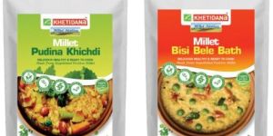Unpolished Pre-soaked Millets Breakfast Combo 180 gm Each