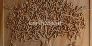 Tree & Birds Sandstone Wall Art