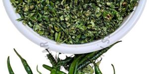 Dehydrated Green Chilli Flakes