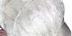 Bleached White Twisted 4ply Pure Mulberry Silk Yarn