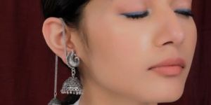 Zuri Afghani Tribal Jhumka Women Chain Earrings