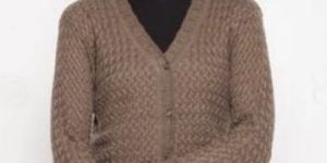 Womens Kanvin Brown Cardigan