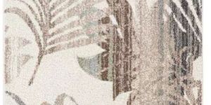 Venice Tropical Leaves Area Rug