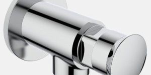 Soft Touch Angular Stop Cock with Wall Flange