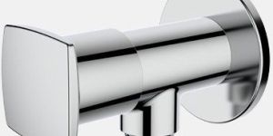 Solo Angular Stop Cock with Wall Flange