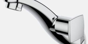 Solo Sink Cock with Wall Flange (Wall Mounted)