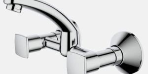 Solo Sink Mixer with Wall Flange (Wall Mounted)