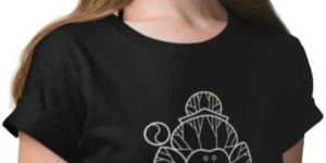Unique Printed Organic Ladies Cotton T-Shirts