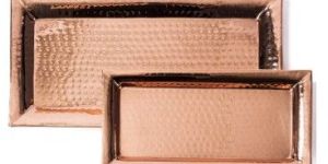 Vintage Copper Serving Tray