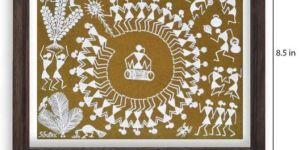 warli painting-art of traditional folk dance (mehendi)