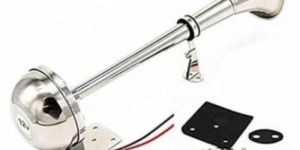 Single Trumpet Marine Electric Air Horn 12v / 24v DC