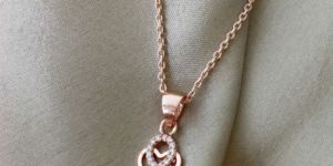 Sterling 925 Silver Rhodium Rose Gold Jewel