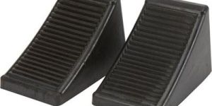 Zephyr Rubber Wheel Chocks Pair of 2 (ZRWC06)
