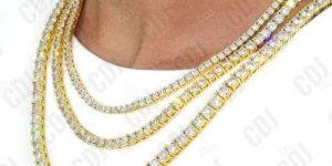 SV245 Moissanite Diamond Chain
