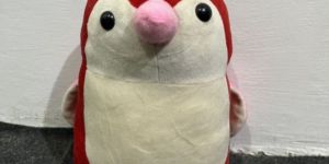 Red Penguin Plush Soft Toy