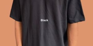 Pure Cotton 180 GSM Oversized Round Neck T-shirt