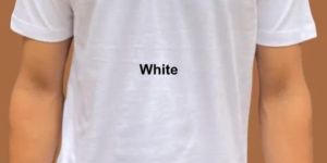 Pure Cotton 180 GSM Round Neck T-shirt