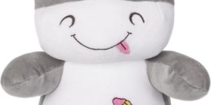 Cute Fluffy Cow Plush Soft Toy