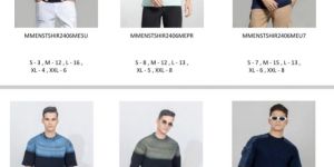 Men Round Neck Printed Cotton T Shirt