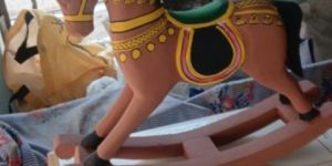 Wooden Rocking Horse