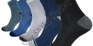 Mens Plain Cotton Socks