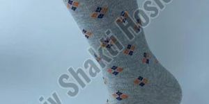 Mens Printed Cotton Socks