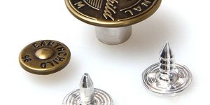 Fancy Embossed Jeans Button & Rivets