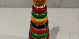 Wooden Clown Stacker Set