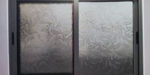 Grey Frame UPVC Sliding Window