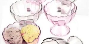 Plastic Ice Cream Bowl Set