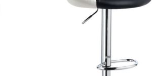 Oakcraft Louver Leatherette Bar Stool