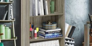 Oakcraft Multipurpose Wooden Bookshelf