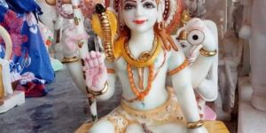 Marble Lord Shiva Statue