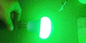 Green Color LED Bulb