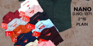 Kids Full Sleeve Cotton Plain Shirt