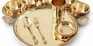 Brass Maharaja Thali Set