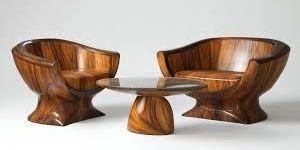 Wooden Stylish Restaurant Table & Chair Set