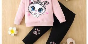 Girls Stylish Top and Bottom Set