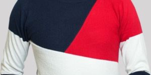 Men Cotton Sweater Full Sleeves Round Neck