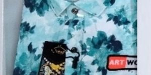 Kids Cotton Full Sleeves Printed Shirt