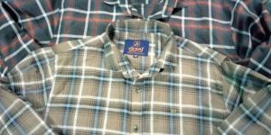 Mens Cotton Collar Neck Full Sleeves Check Shirt