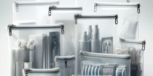 Transparent PVC Zipper Bags