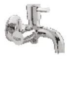 OA 441 2 Way Bib Cock with Flange