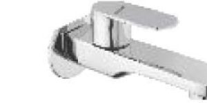 PE 140 Bib Cock Long Body with Wall Flange