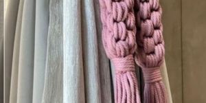 Macrame Curtain Tiebacks