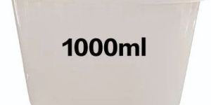 1000ml Plastic Food Container
