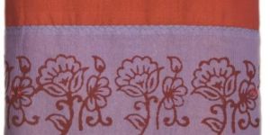Poly Cotton Hand Block Print Saree